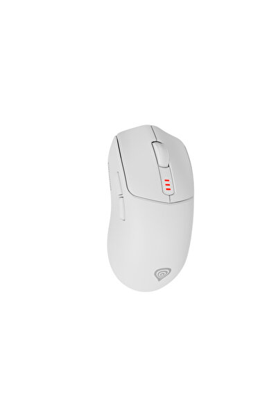 Genesis Zircon 500 Mouse Optic Wireless 10000 DPI Bluetooth/2.4G USB-C Alb