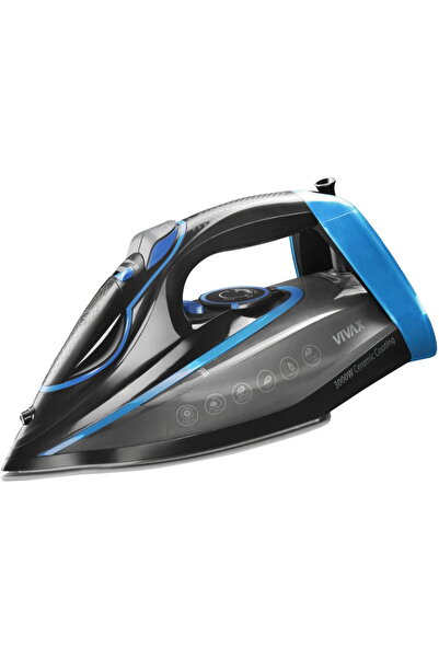 VIVAX Fier de calcat cu abur IR-3000ASC, Putere 3000W, Termostat reglabil, Ne...