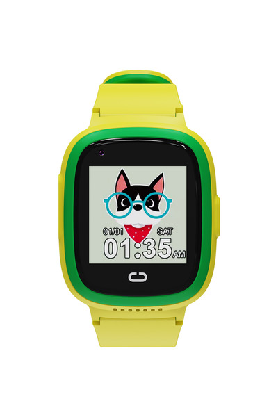 CANYON Electronic Kids Smart Watch CNE-KW48YG, 4G Video Call; Camera; GPS Pos...