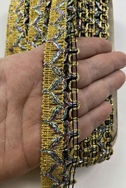 Hobigram Bandă decorativă Varion – 3 cm lățime, 1 metru, pentru lucrări manua...