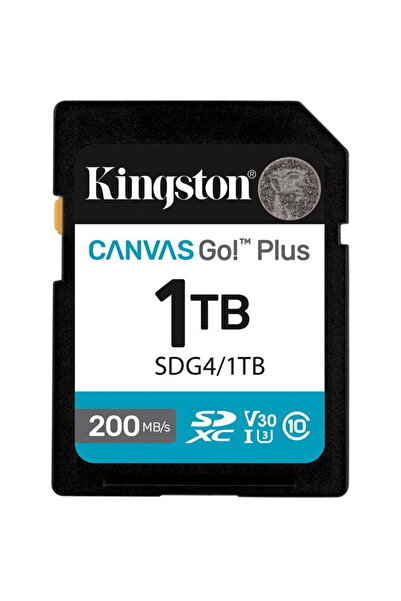 Kingston Card de memorie SDXC Canvas GO Plus, 1TB, Clasa 10