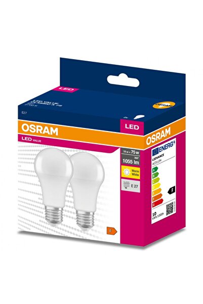 Osram Valuecla75 10W/827 230Vfr E27 Fs2