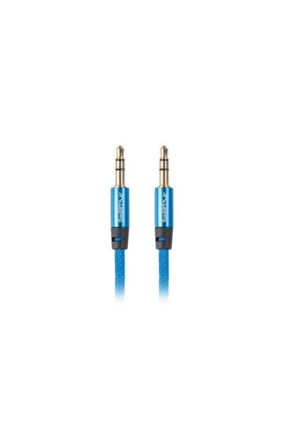 Lanberg Καλώδιο Minijack 3,5 χιλ. Αρσενικό/Αρσενικό 3 ακίδων 3 μέτρα Μπλε