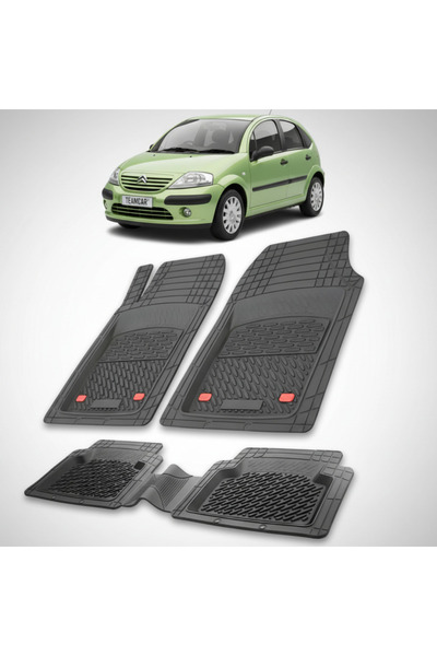 TEAMCAR Πατάκια Μοκέτας Citroen C3 Hatchback 5 Πόρτες Συμβατά με προ-αναδιαμο...