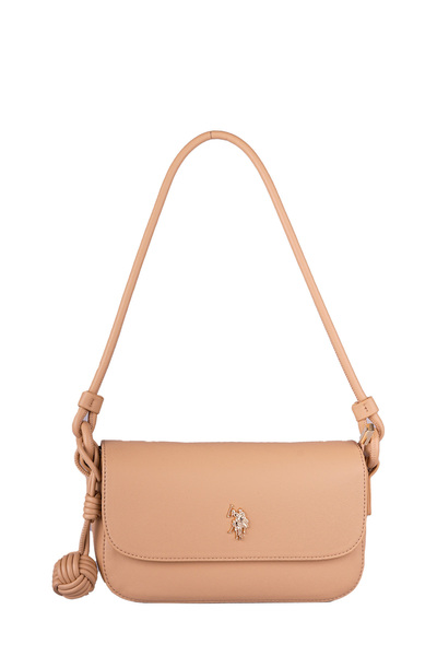 U.S. Polo Assn. U.S. Polo Assn., Τσάντα με πτερύγια, Χρώμα άμμου, με λογότυπο...