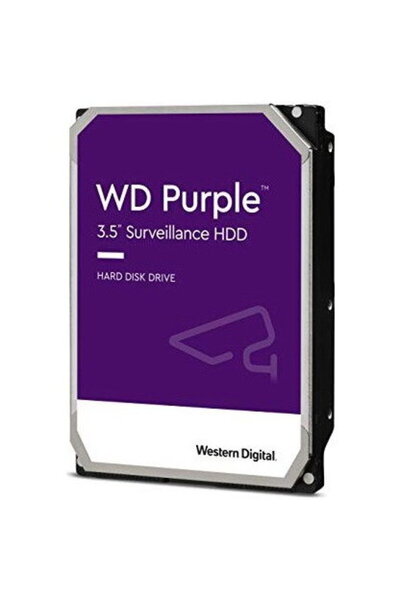 WESTERN DIGITAL Hard Disk Purple WD64PURZ 6TB, SATA3, 256MB, 3.5inch