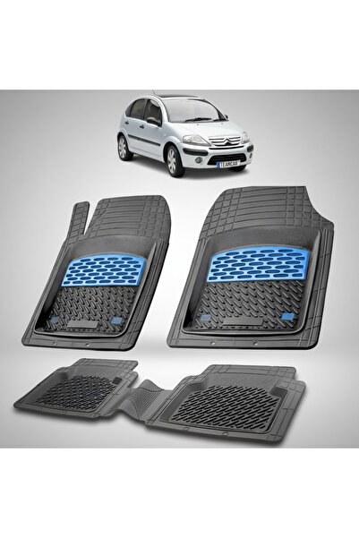 TEAMCAR Πατάκια Μοκέτας Citroen C3 Hatchback 5 Πόρτες Συμβατά με Facelift 200...