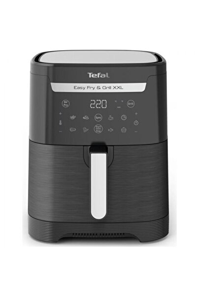TEFAL Friteuză cu aer cald EasyFry & Grill XXL EY801815, 1830W, grătar încorp...