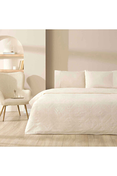 Taç Σετ Πικέ Μονόκλινο Τζακάρ Ντελίσα Εκρού