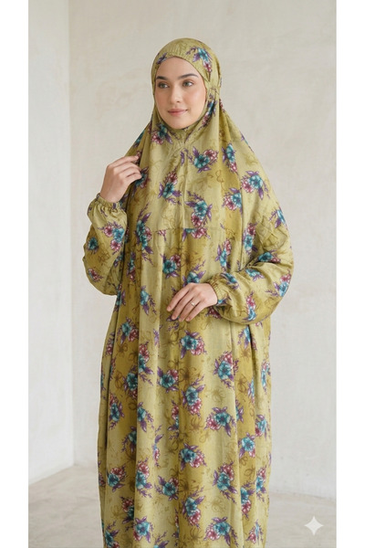 Maison Emarat لباس الصلاة / نمازي / ليب صلاح مع الخمار المتكامل