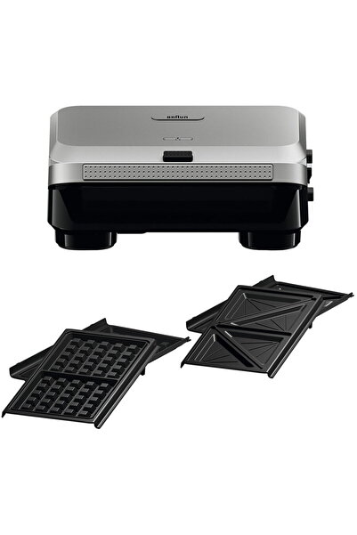 Braun Sandwich-maker SM5005, 800W, 2 seturi placi detasabile, invelis antiade...