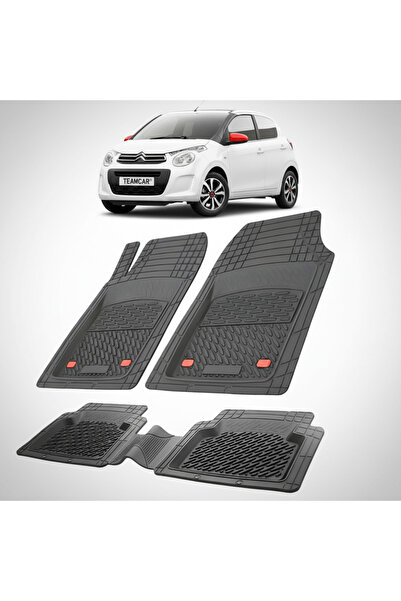 TEAMCAR Citroen C1 Χάτσμπακ 5 Πόρτες Γενιά 2 Συμβατά Πατάκια Δαπέδου 2014-202...