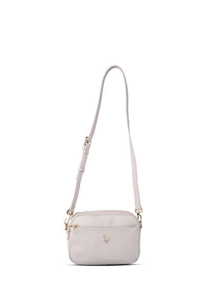 U.S. Polo Assn. U.S. Polo Assn., Τσάντα χιαστί, σε χρώμα πέτρας, με λογότυπο,...