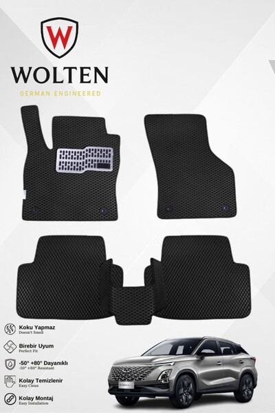 w wolten german engineered CHERY-OMODA5-(2022-sonrası) İÇİN EVA İÇ PASPAS TAK...