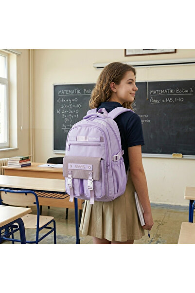 Relaxion Ergonomic Large Size Multi-Compartment High School University Daily ...