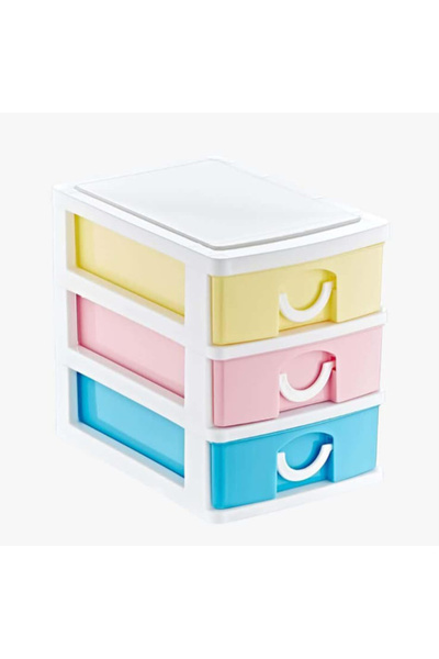 Bee Home صندوق تنظيم مكون من 3 أدراج