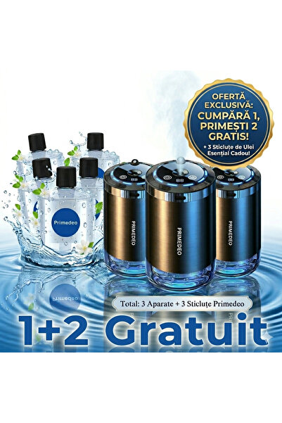 PRIMEDEO Σετ 3 Έξυπνα Αρωματικά Αυτοκινήτου, Περιλαμβάνεται Άρωμα