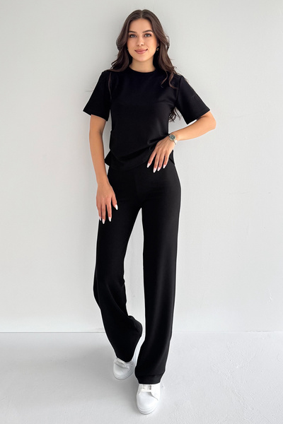 Noa&Noa Γυναικείο Βασικό Σετ Μπλούζα-Παντελόνι – Άνετη Γραμμή, Κομψός Συνδυασμός
