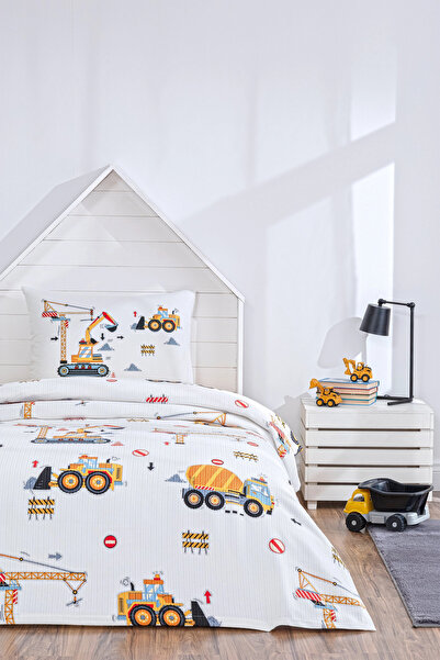 Özdilek Builder Single Pike Set - Elasticized Sheet