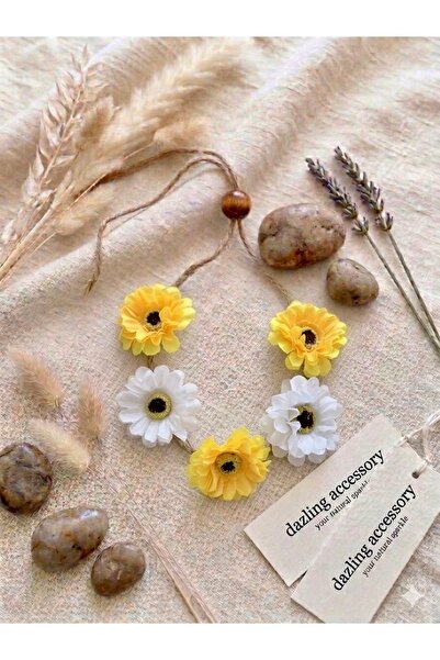DAZLİNGACCESSORY Bohemian Style Floral Hair Accessory