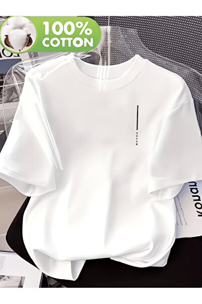 one button Μπλουζάκι Mini Dream με κάθετη στάμπα, Premium Oversize