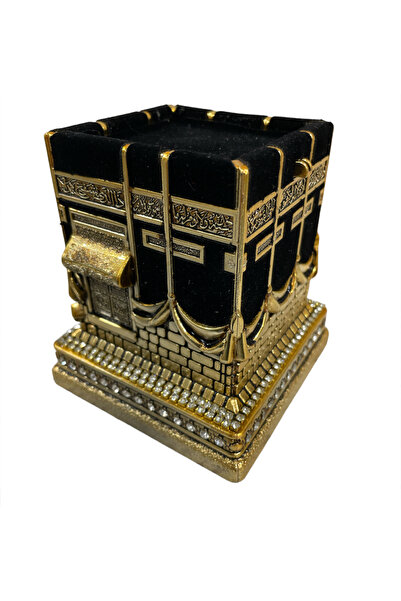 NETAVANTAJ Taşlı Süslemeli Kabe Biblo Büyük Boy