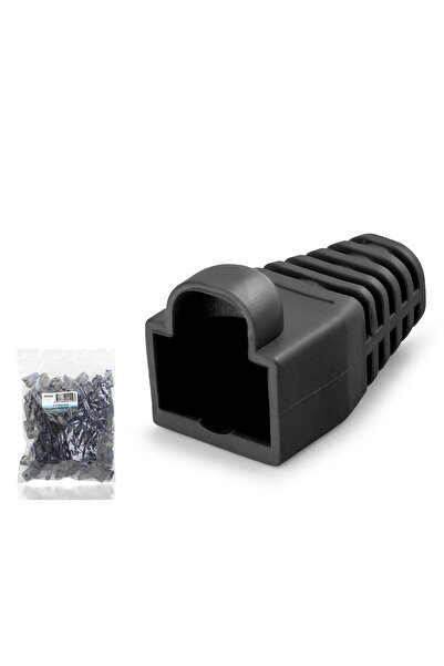 Skygo حزمة موصلات Rj45 - 100 قطعة باللون الأسود / حزمة اقتصادية ND2429