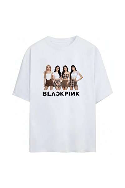 SVART WEAR BlackPink K-Pop unisex majica prevelikog kroja od 100% pamuka