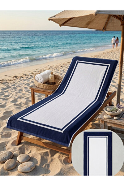 Truva Home Beach Towel - 70% Bamboo and 30% Cotton, 80x100 cm, Ultra Soft and...