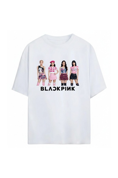 SVART WEAR Blackpink K-Pop Unisex Oversize 100% Cotton T-Shirt