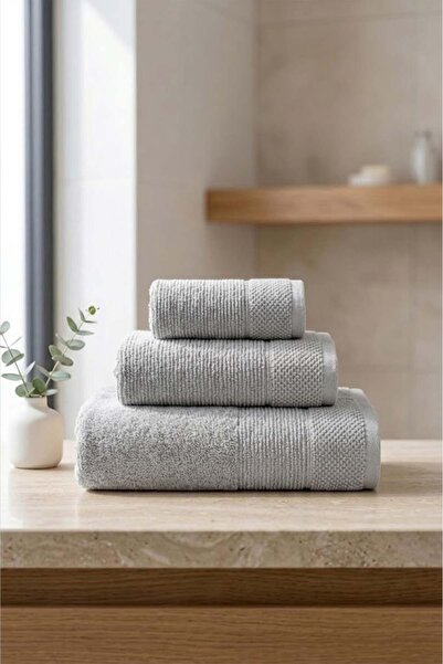 United Colors of Benetton Be-0829St-Gy 100% Βαμβακερό Γκρι Σετ 3 τεμαχίων, 30...