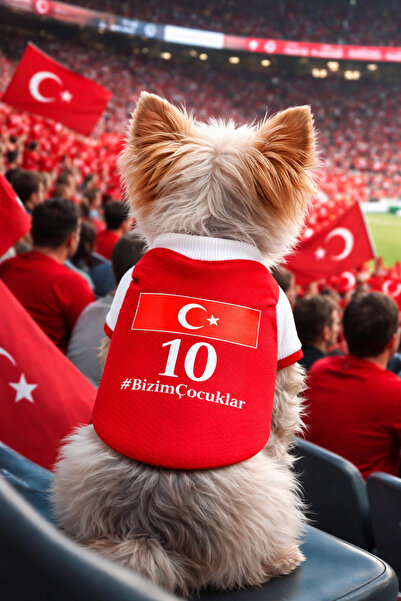 PetiliDünya Milli Takım Forma Köpek Kedi Taraftar Forması