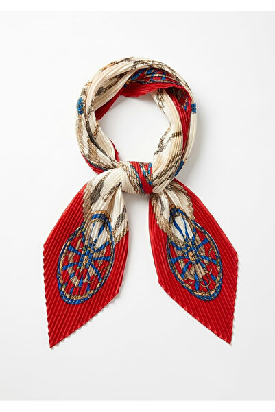 TAŞDELEN AVM Φουλάρι Victoria Wind με πλισέ σχέδιο