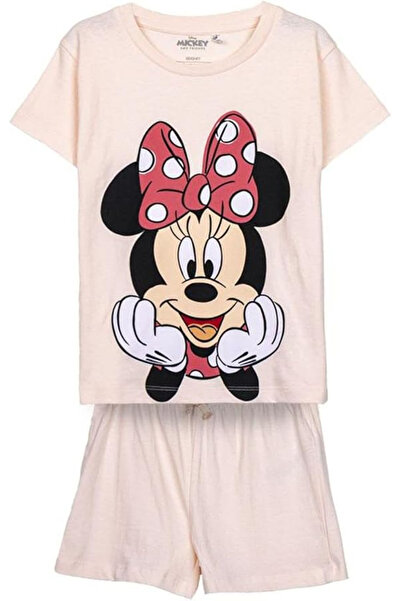 Minnie Mouse Καλοκαιρινές πυτζάμες, κοντομάνικες, βαμβακερές, Disney