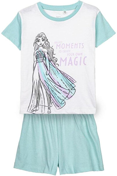 Disney Frozen Καλοκαιρινές πυτζάμες, κοντομάνικες, βαμβακερές, Frozen Disney