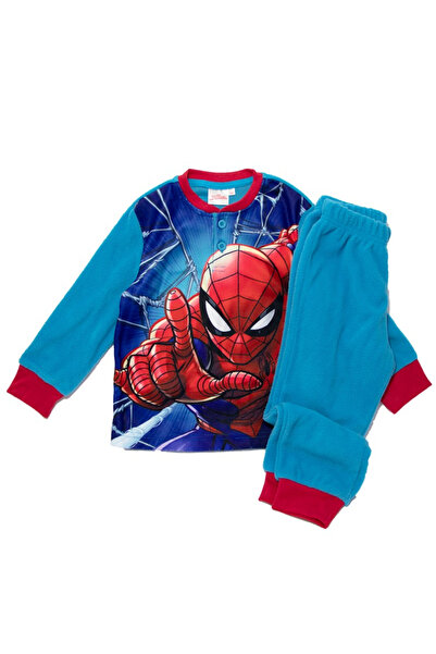 SPIDERMAN long-sleeve fleece pajamas, in a box