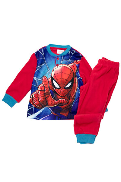 SPIDERMAN long-sleeve fleece pajamas, in a box