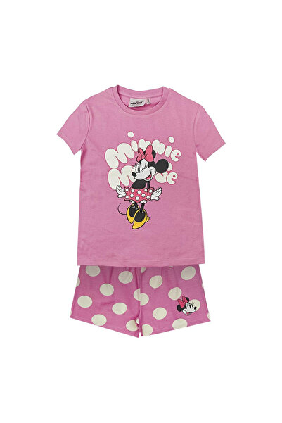 Minnie Mouse Κοντομάνικες βαμβακερές πυτζάμες