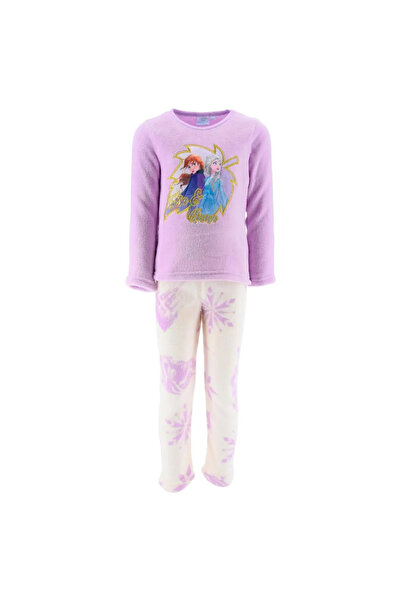 Disney Frozen Μακρυμάνικες πυτζάμες φλις Frozen Έλσα & Άννα