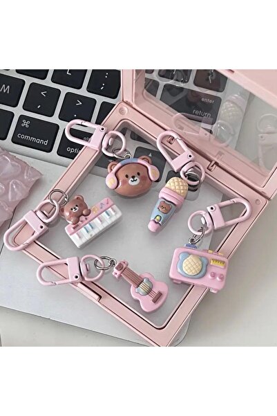 ÇAKRA Cute Bear Figured Keychain & Bag Ornament (One Random Piece Will Be Sent)