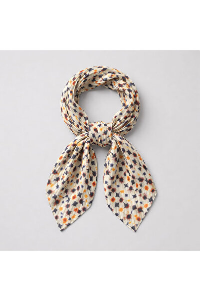 TAŞDELEN AVM Φουλάρι Harmoni με πλισέ σχέδιο