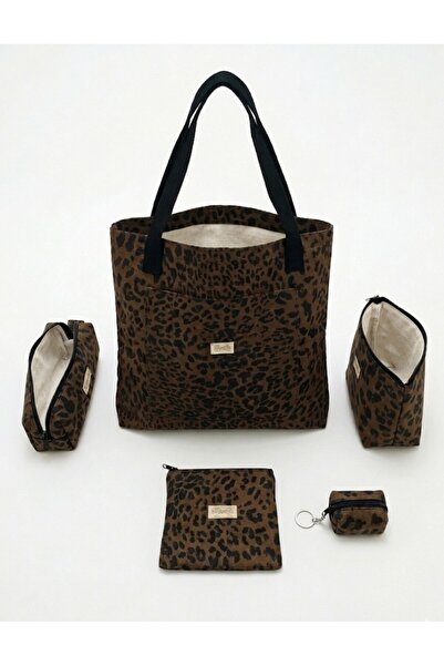 in steilla Set of 5 Shoulder Bags, Makeup Bag, Pad Bag, Pen Holder, Keychain, Multi-Set Set.