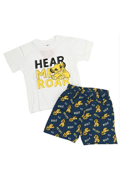 LİON KİNGS Καλοκαιρινές πυτζάμες με κοντά μανίκια, βαμβακερές, Ο Βασιλιάς των...