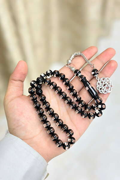 NAMAT Bakelite 45 count prayerbead rosary with stainless steel tassel