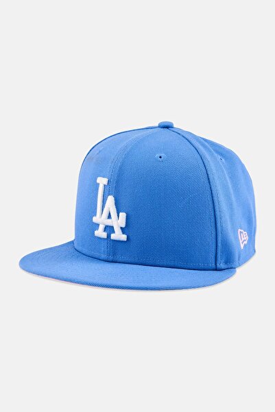 NEW ERA قبعات MLB الرجالية من لوس أنجلوس إنجلز، لون أزرق سماوي