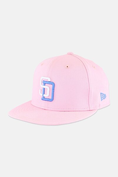 NEW ERA x MLB Men San Diego Padres Fitted Cap, Pink