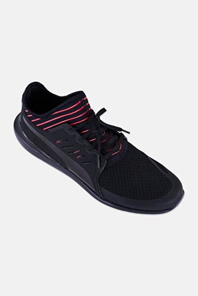 Puma x Scuderia Ferrari Men Evo Cat Mace Lace Up Training Shoes, Black