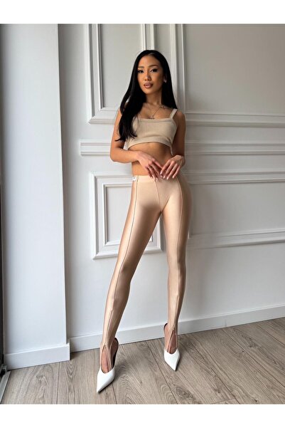 CC STORE VIXEN pink leggings, slim fit cut, for an explosive outfit