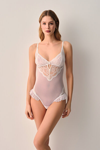 SUWEN Βιβιάν Δαντέλι Μπόντι