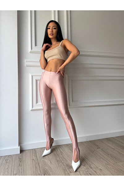 CC STORE VIXEN pink leggings, slim fit cut, for an explosive outfit